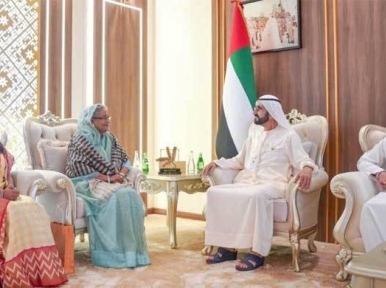 Sheikh Hasina meets Dubai leader